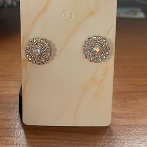 LC Lauren Conrad Halo Button Stud Earrings